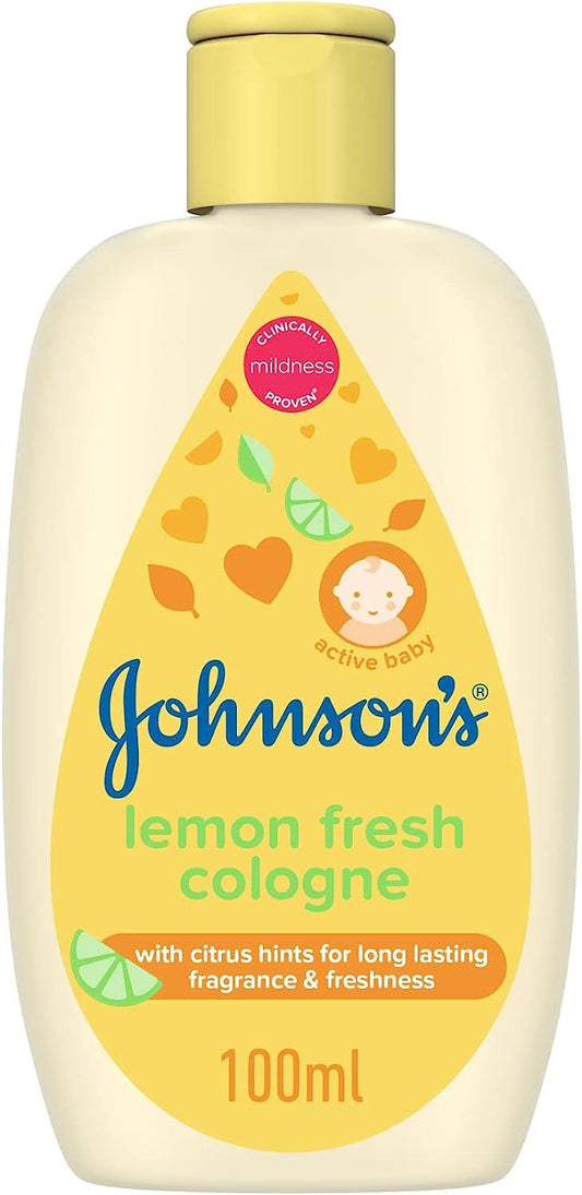 Johnson's Baby Cologne, Lemon Fresh - 100ml