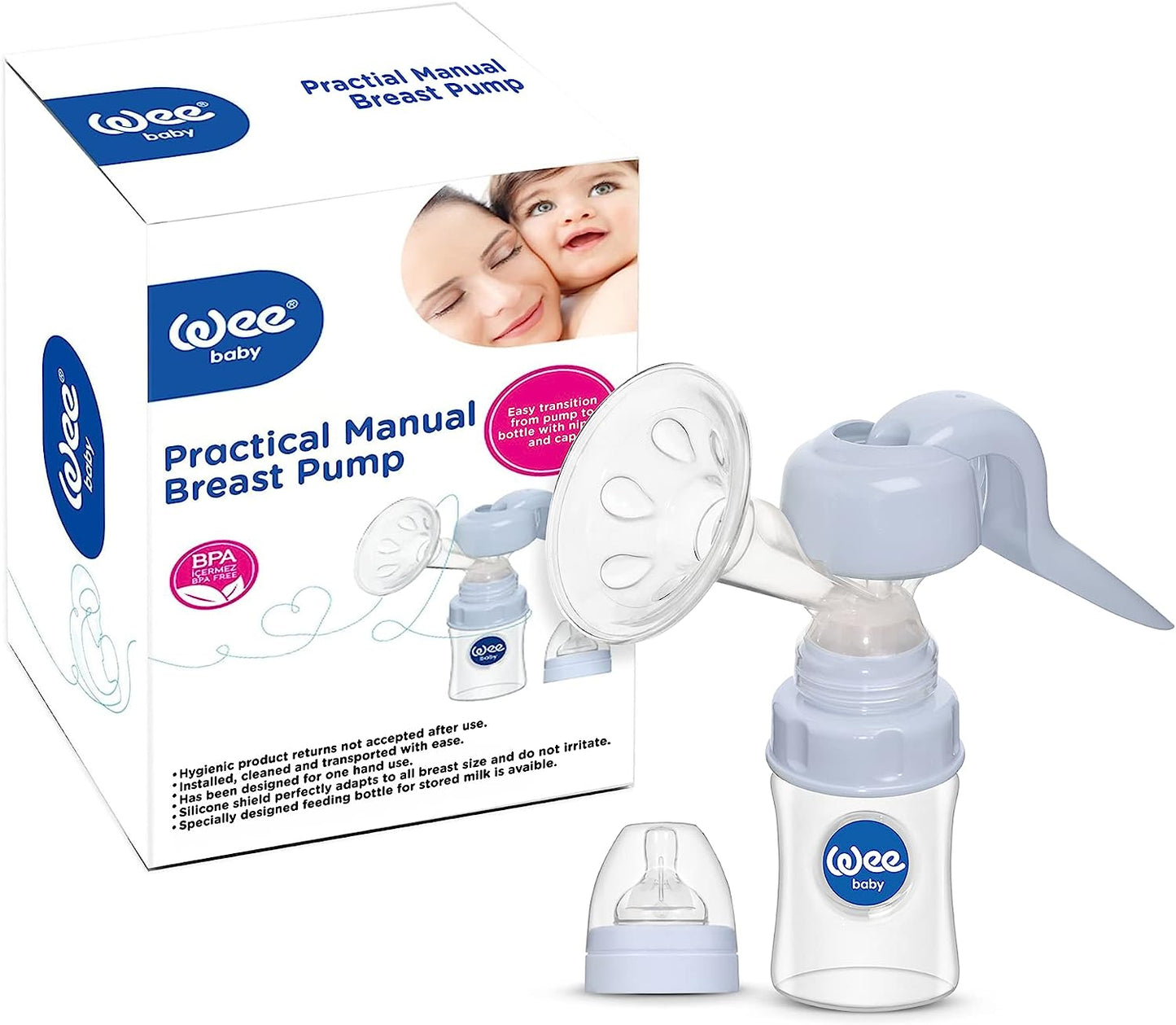 Wee Baby Practical Manual Breast Bump
