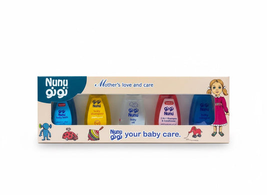 5 Piece Nunu Baby Care Travel Set For Your Little Traveller