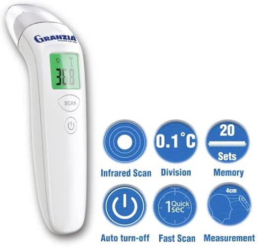 Granzia Digital Forehead Thermometer Infrared NC-6