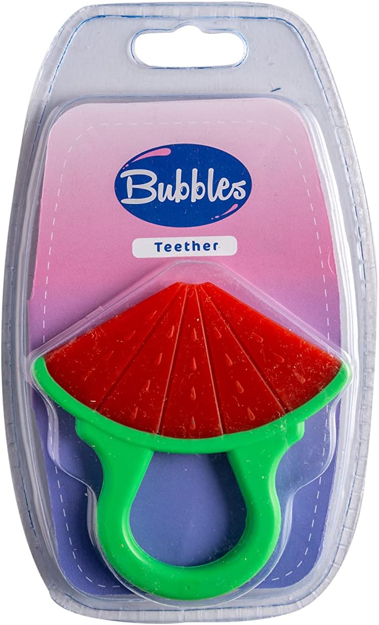 Theethert Bubbles Baby Teether watermelon shape – Mumezshop