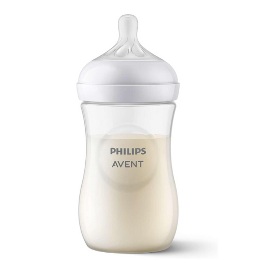 Avent Baby Bottle with Natural Response Teat, (+1M)  260ml