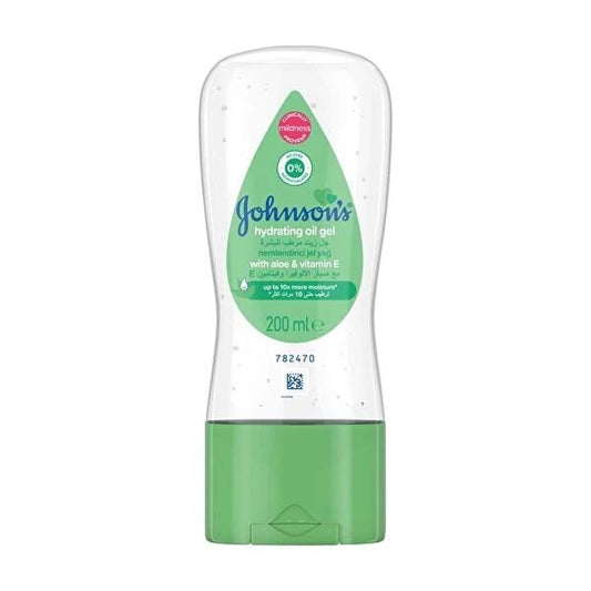 Johnson's Baby Hydrating Oil Gel with Aloe Vera, Vitamin E - 200 ml