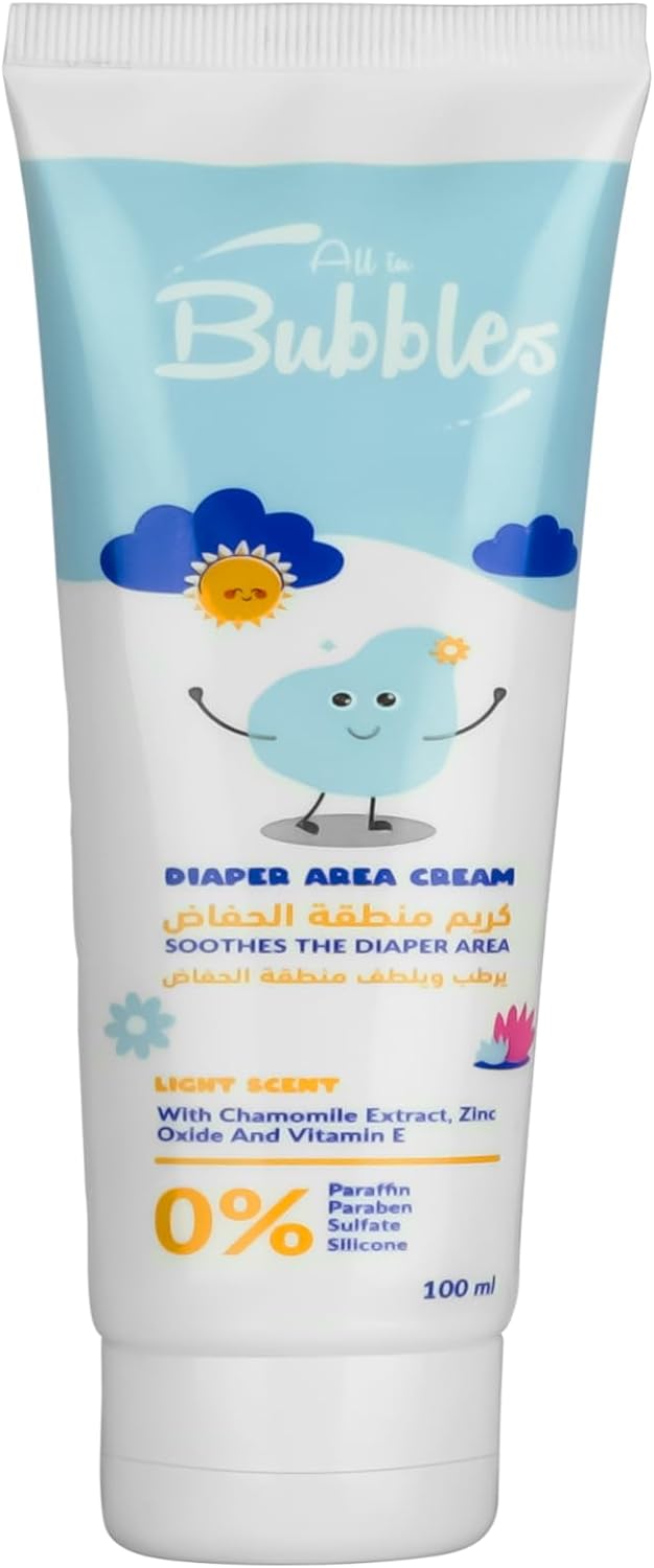 Bubbles Baby Diaper Area Cream 100ml