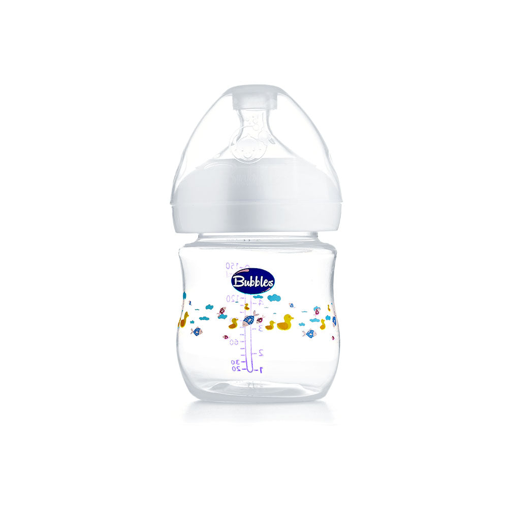 Bubbles Manual Breast Pump Light Blue