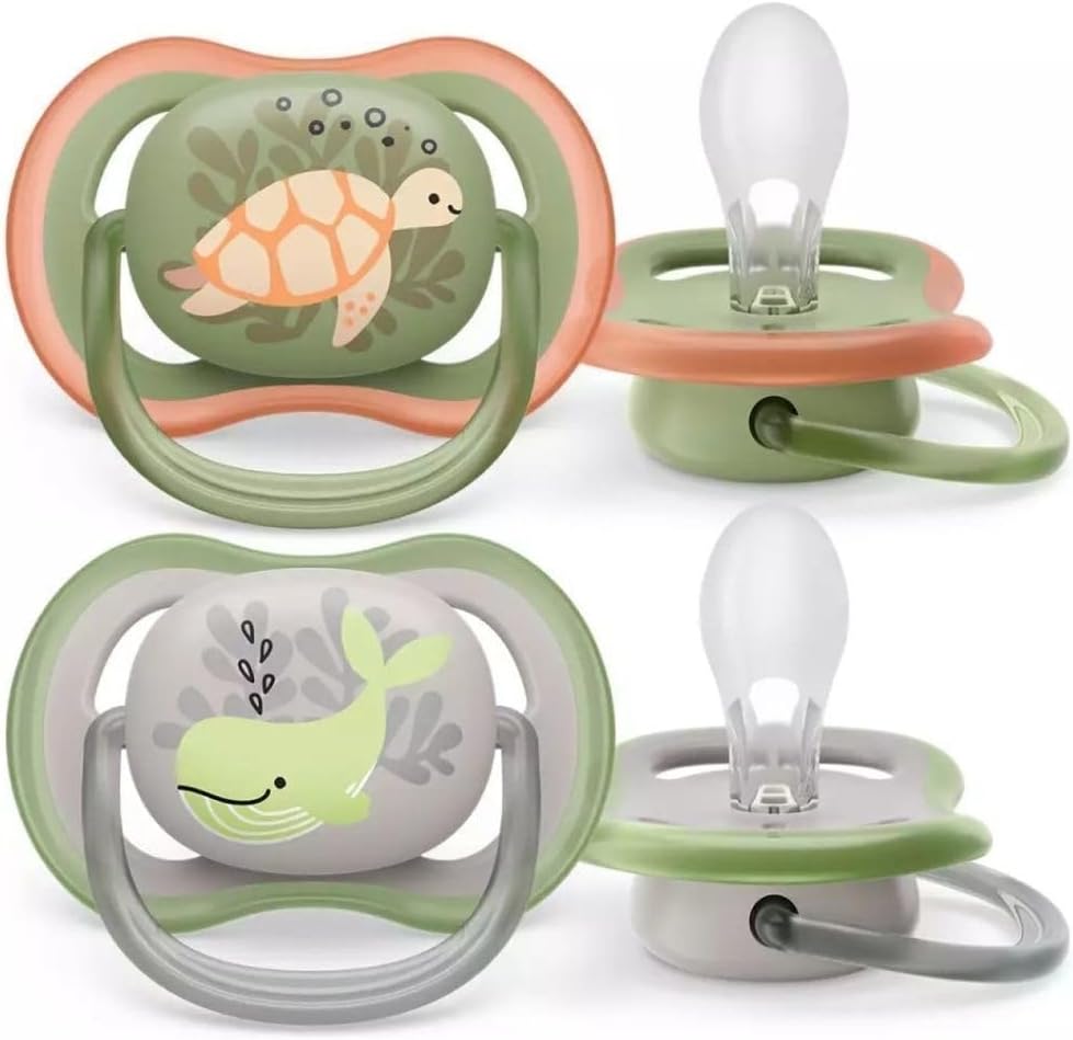 Philips Avent Ultra Air Pacifier Orthodontic & BPA Free |2 Pack |6-18m | SCF085/60