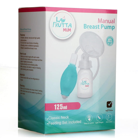 La Frutta Manual Breast Pump (Pink)