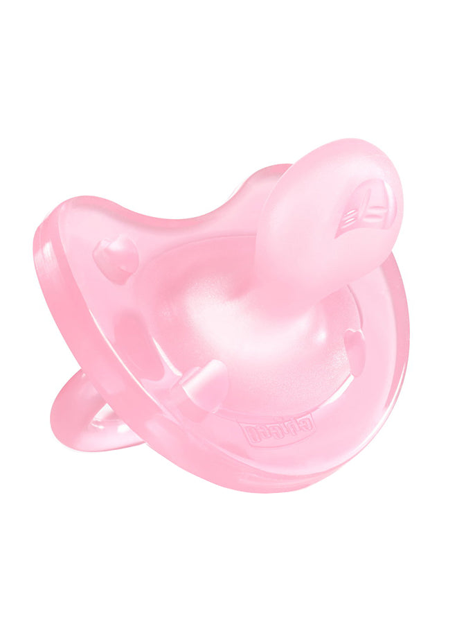 PhysioForma Soft Silicone Soother 0-6M 1Pc, Pink