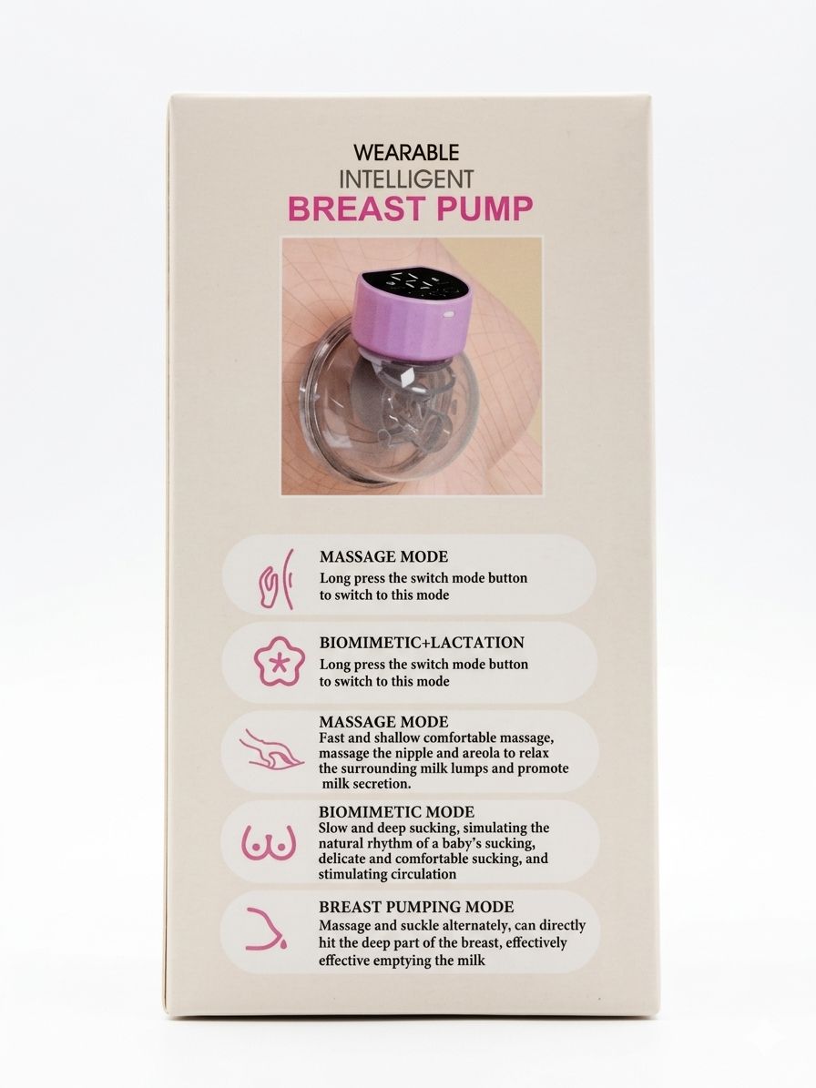 XL Wearable Intelligent Breast Pump