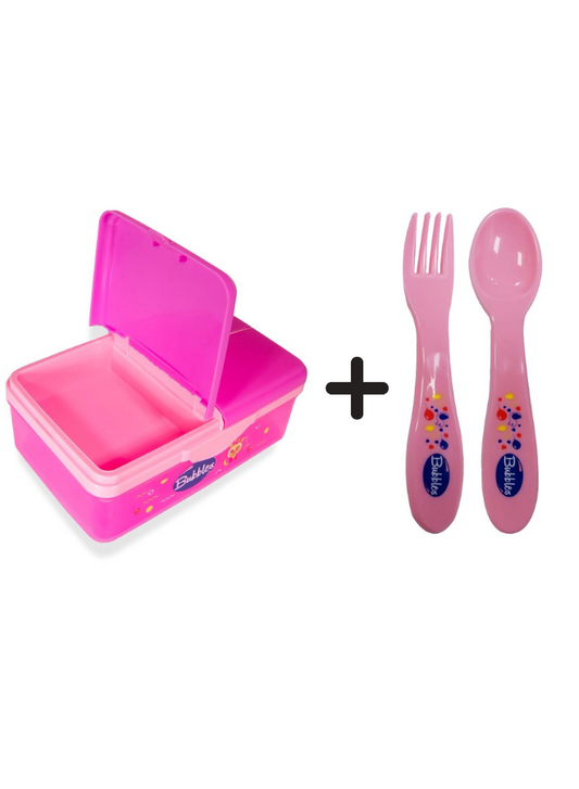 Bubbles Smart Lunch Box With Spoon