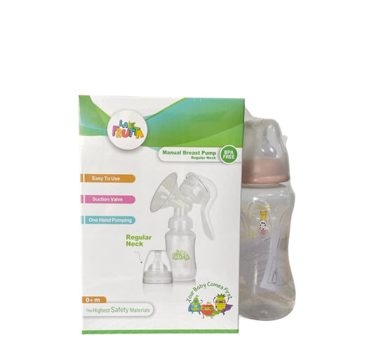 La Frutta Classic Breast Pump + feeding 240 ml Comfort (Assorted)
