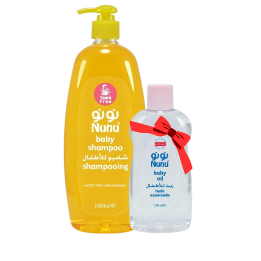 Nunu Shampoo 1 Litre +Oil 200 ml