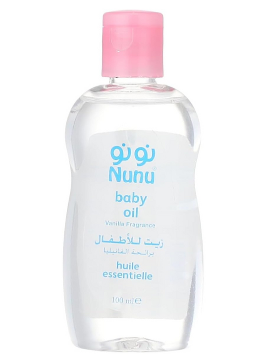 Nunu baby oil with vanilla fragrance - 100 ml
